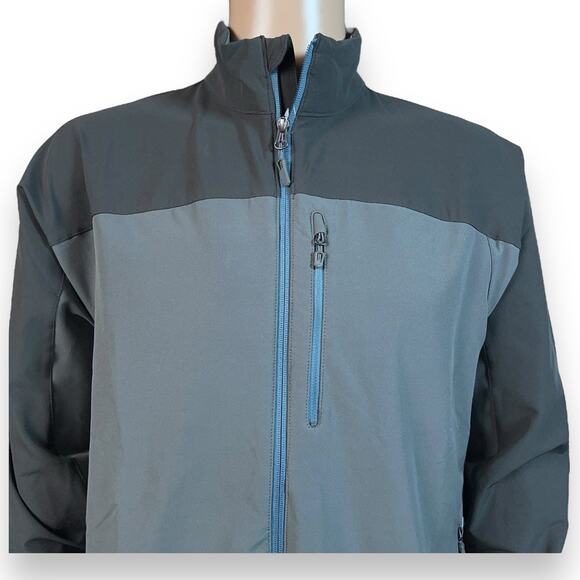 Marmot Tempo Jacket Mens Large Water Repellent Full Zip Hiking Gray NWT $100